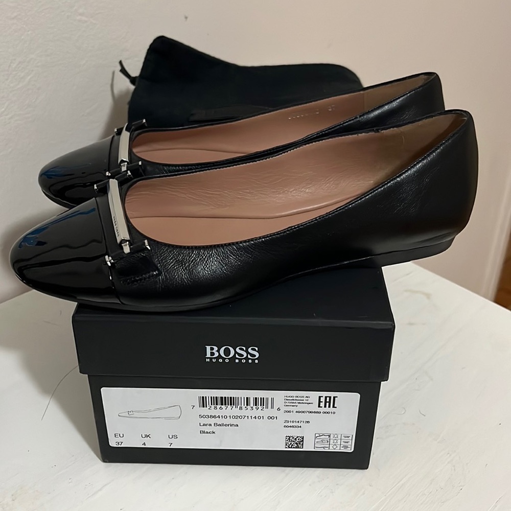 BOSS Lara Ballerina Flats Size 7